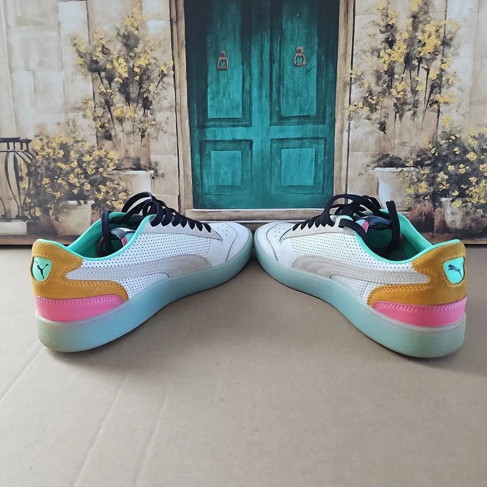 Size 10 - Puma Ralph Sampson Midway Low White
